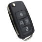 GUSCIO CHIAVE 4+1 TASTI: TASTO COMANDI TASTO APERTURA TASTO CHIUSURA TASTO PORTELLONE TASTO PANIC LAMA HU66 VOLKSWAGEN SHARAN 7