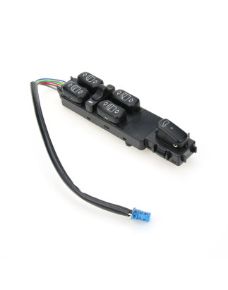 BLOCCO COMANDI ALZACRISTALLI ANTERIORE PORTA ANTERIORE SINISTRA 8 PIN 4 INTERRUTTORI MERCEDES-BENZ S CLASS W220 19982005
