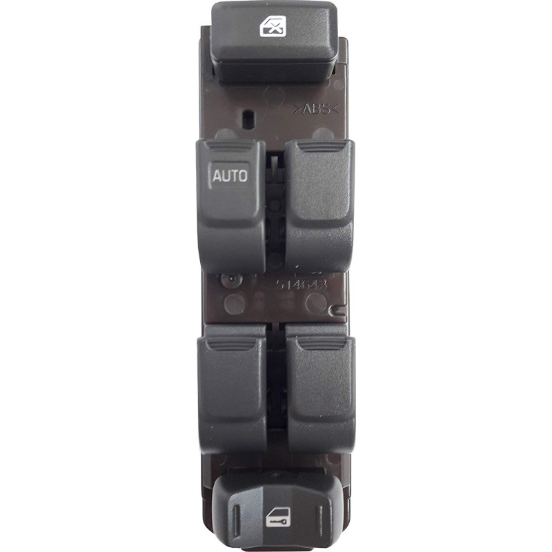 BLOCCO COMANDI ALZACRISTALLI ANTERIORE PORTA ANTERIORE SINISTRA 22 PIN 4 INTERRUTTORI ISUZU PU D-MAX TFRTFS 20022007      , ISU