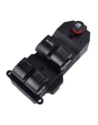 BLOCCO COMANDI ALZACRISTALLI ANTERIORE PORTA ANTERIORE SINISTRA 20 PIN 4 INTERRUTTORI HONDA CIVIC HB-LB EUEPEV 20012004      , 