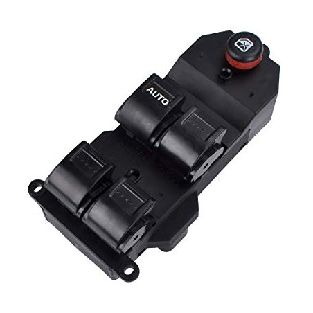 BLOCCO COMANDI ALZACRISTALLI ANTERIORE PORTA ANTERIORE SINISTRA 20 PIN 4 INTERRUTTORI HONDA CIVIC HB-LB EUEPEV 20012004      , 