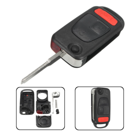 GUSCIO CHIAVE 2+1 TASTI: TASTO APERTURA TASTO CHIUSURA TASTO PANIC LAMA YM30 MERCEDES-BENZ ML W163 19982005      , MERCEDES-BEN