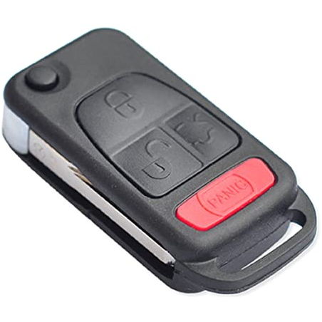 GUSCIO CHIAVE 3+1 TASTI: TASTO APERTURA TASTO CHIUSURA TASTO PORTELLONE TASTO PANIC LAMA HU39 MERCEDES-BENZ ML W163 19982005   