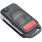GUSCIO CHIAVE 3+1 TASTI: TASTO APERTURA TASTO CHIUSURA TASTO PORTELLONE TASTO PANIC LAMA HU39 MERCEDES-BENZ ML W163 19982005   