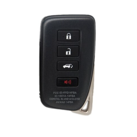 GUSCIO CHIAVE 3+1 TASTI: VERS E350 TASTO APERTURA TASTO CHIUSURA TASTO PORTELLONE TASTO PANIC LEXUS ES Z10A10H10 2019          