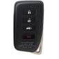 GUSCIO CHIAVE 3+1 TASTI: VERS E350 TASTO APERTURA TASTO CHIUSURA TASTO PORTELLONE TASTO PANIC LEXUS ES Z10A10H10 2019          