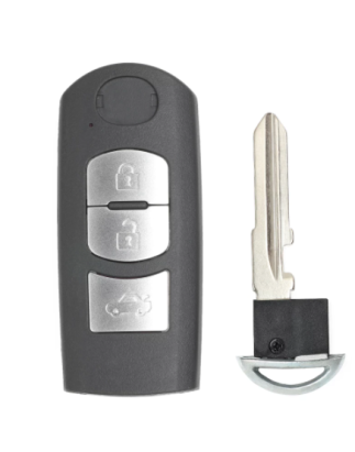 GUSCIO CHIAVE 3 TASTI: TASTO APERTURA TASTO CHIUSURA TASTO PORTELLONE MAZDA 3 HB BP 2019          , MAZDA 6 GJGL 20132016