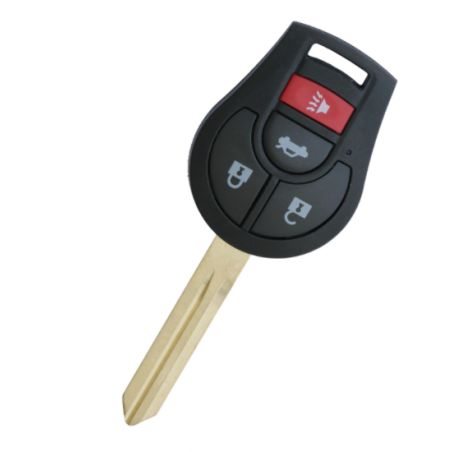 GUSCIO CHIAVE 3+1 TASTI: TASTO APERTURA TASTO CHIUSURA TASTO PORTELLONE TASTO PANIC NISSAN SUNNY 2007