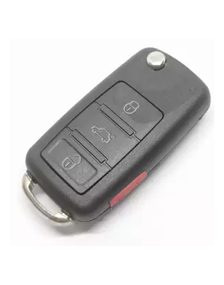 GUSCIO CHIAVE 3+1 TASTI: TASTO APERTURA TASTO CHIUSURA TASTO PORTELLONE TASTO PANIC VOLKSWAGEN BORA 1J21J6 19982005      , VOLK