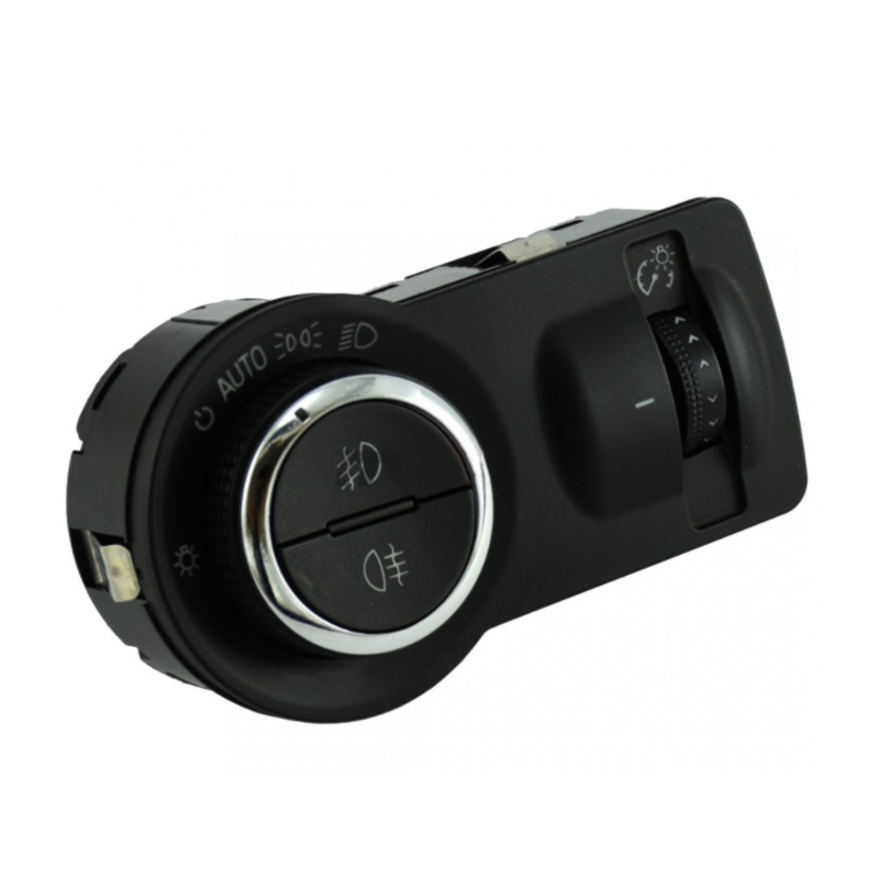 BLOCCO COMANDI PROIETTORI 7 PIN FUNZIONE AUTO CON CROMATURA OPEL ASTRA J 3DGTC P10 2011          , OPEL ASTRA J 5DSW P10 201020