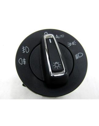 BLOCCO COMANDI PROIETTORI 10 PIN FUNZIONE AUTO CON CROMATURA SEAT ARONA KJ7KJP 20172022      , SEAT ARONA KJ7KJP 2022          