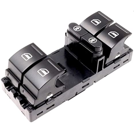BLOCCO COMANDI ALZACRISTALLI PORTA ANTERIORE SINISTRA 10 PIN 4 INTERRUTTORI BLOCCO FINESTRINI SEAT ALHABRA 710711 2010         