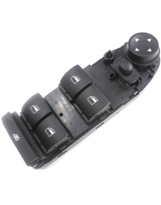BLOCCO COMANDI ALZACRISTALLIRETROVISORI PORTA ANTERIORE SINISTRA 18 PIN 4 INTERRUTTORI BLOCCO FINESTRINI BMW SERIES 1 35D E81E8