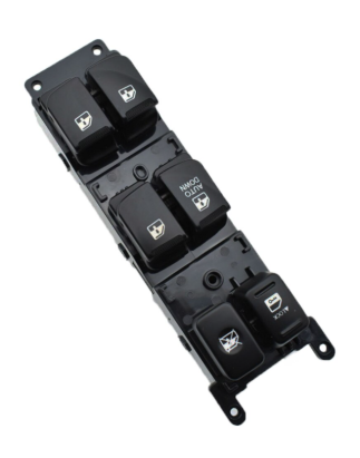 BLOCCO COMANDI ALZACRISTALLI PORTA ANTERIORE SINISTRA 14 PIN 4 INTERRUTTORI FUNZIONE AUTO CON CHIUSURA CENTRALIZZATA BLOCCO FIN