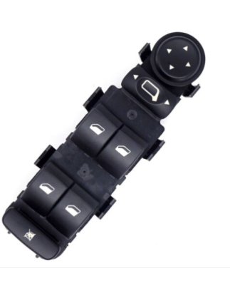 BLOCCO COMANDI ALZACRISTALLIRETROVISORI PORTA ANTERIORE SINISTRA 9 PIN 4 INTERRUTTORI BLOCCO FINESTRINI CITROEN C5 DEDC 2001200