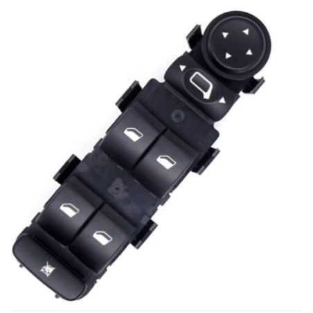 BLOCCO COMANDI ALZACRISTALLIRETROVISORI PORTA ANTERIORE SINISTRA 9 PIN 4 INTERRUTTORI BLOCCO FINESTRINI CITROEN C5 DEDC 2001200