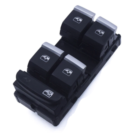 BLOCCO COMANDI PORTA ANTERIORE SINISTRA 10 PIN 4 INTERRUTTORI CON CROMATURA BLOCCO FINESTRINI AUDI A4 8W28WC8W58WD 20152018    
