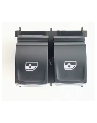 BLOCCO COMANDI ALZACRISTALLI 4 PIN 2 INTERRUTTORI CON CROMATURA SEAT LEON 1P1 20052013