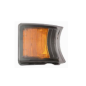 FANALE ANTERIORE DESTROSINISTRO ARANCIO LED CORNICE NERA SCANIA SERIE G - P- R 2014