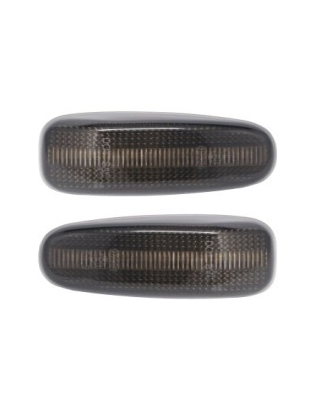 FANALE LATERALE DESTROSINISTRO FUME LED DYNAMIC SET 2PZ MERCEDES-BENZ C CLASS W202 19931999      , MERCEDES-BENZ CLK W208 19972