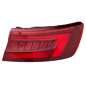 FANALE POSTERIORE SINISTRO LED ESTERNO FONDO SCURO BERLINA AUDI A4 8W28WC8W58WD 20152018       VERS2017 , AUDI A4 8W28WC8W58WD 