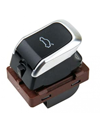 INTERRUTTORE COFANO POSTERIORE 4 PIN CON CROMATURA CON CONNETTORE MARRONE AUDI A4 8KH8K28K5 20072011      , AUDI A4 8KH8K28K5 2