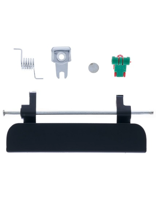 MANIGLIA ESTERNA PORTELLONE SOLO LEVA NERA MITSUBISHI PU L200 KATKBT 20062010      , MITSUBISHI PU L200 KATKBT 20102015