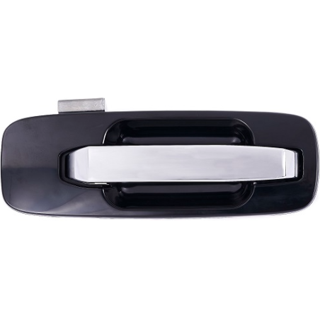 MANIGLIA ESTERNA NERA CLEVA CROMATA POSTERIORE SINISTRO NISSAN X-TRAIL T30 20012014       VERS 2007