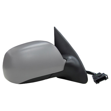 RETROVISORE ELETTRICO DESTRO BRACCIO CORTO CON PRIMER TERMICO CON CONNETTORE RETTANGOLARE SKODA FABIA 6Y26Y36Y5 19992007       