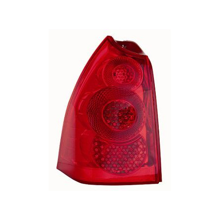 FANALE POSTERIORE DESTRO SENZA PORTALAMPADA PEUGEOT 307 3A3C 20052007
