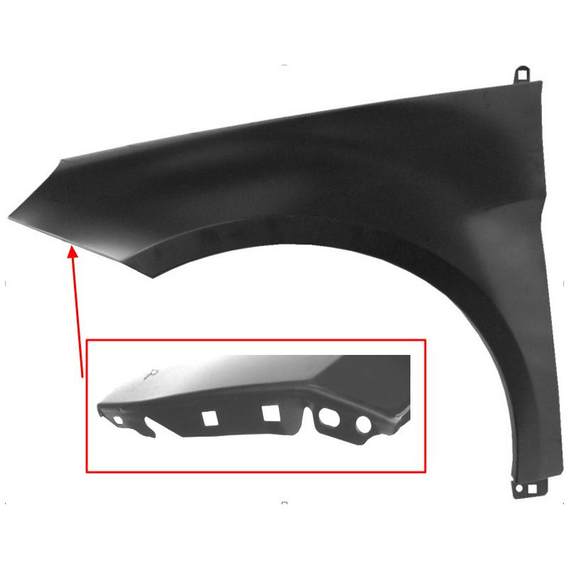 PARAFANGO ANTERIORE SINISTRO MERCEDES-BENZ B CLASS W245 20062008