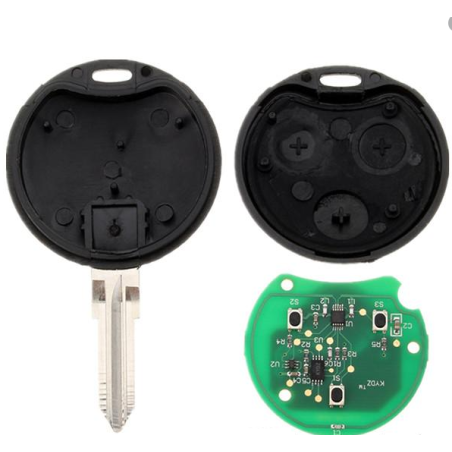 GUSCIO CHIAVE COMPLETO 3 TASTI: TIPO FREQUENZA: 433 MHZ TASTO APERTURA TASTO CHIUSURA TASTO PORTELLONE SMART FORTWO 450 19982007