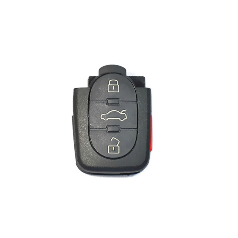 GUSCIO CHIAVE COMPLETO 3+1 TASTI: TASTO APERTURA TASTO CHIUSURA TASTO PORTELLONE TASTO ANTIPANICO AUDI A2 8Z0 20002005      , A
