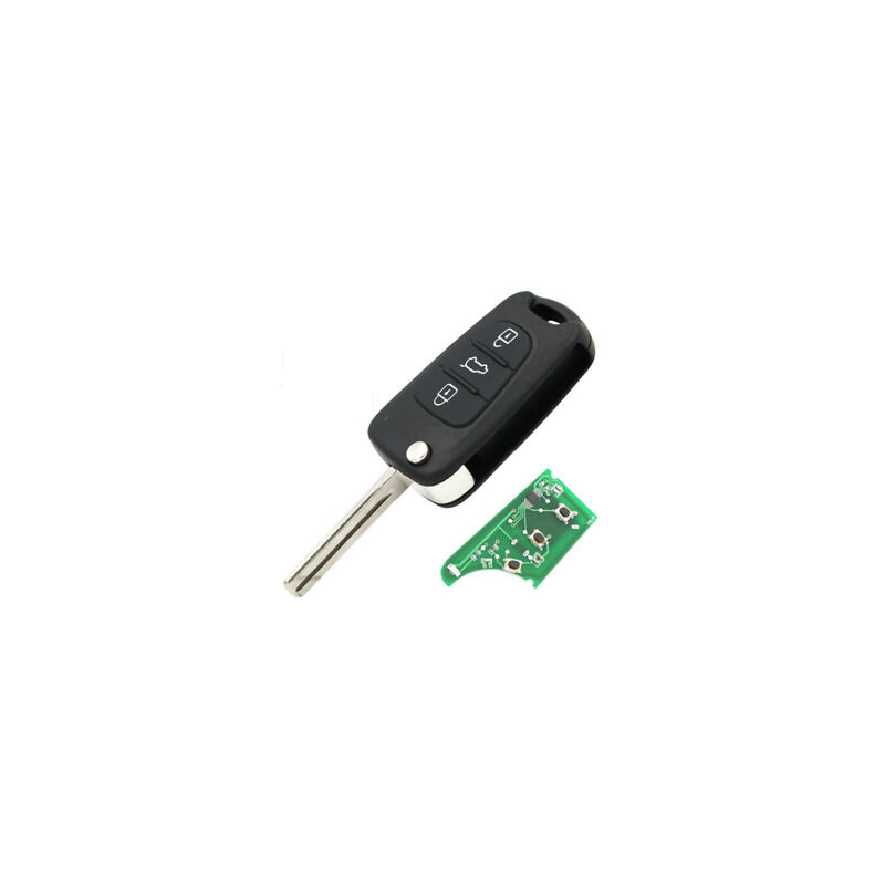 GUSCIO CHIAVE COMPLETO CON CHIP ID46 TIPO FREQUENZA: 433MHZ TASTO APERTURA TASTO CHIUSURA TASTO PORTELLONE KIA PICANTO SA 20042