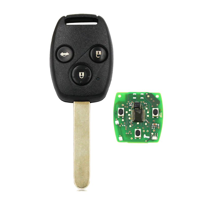 GUSCIO CHIAVE COMPLETO CON CHIP ID46 TIPO FREQUENZA: 3138MHZ TASTO APERTURA TASTO CHIUSURA TASTO PORTELLONE HONDA ACCORD CBCCCD