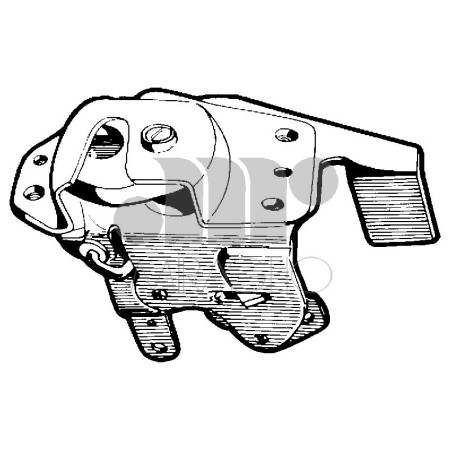 SERRATURA ANTERIORE DESTRO MANUALE FIAT DUCATO I 290 19891994