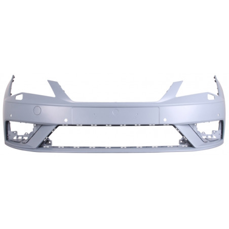 PARAURTI ANTERIORE CON PRIMER CON FORI SENSORI CON LAVAFARI SEAT LEON 5F1 20132017      , SEAT LEON 5F1 20172020
