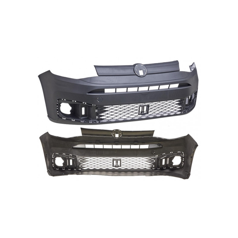 PARAURTI ANTERIORE NERO VOLKSWAGEN CADDY SBBSBJ 2020