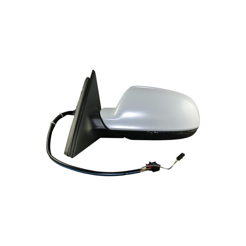 RETROVISORE ELETTRICO SINISTRO 12 PIN CON PRIMER TERMICO ASFERICO RICHIUDIBILE ELETTRICAMENTE CON FANALINO INTEGRATO CON LANE A
