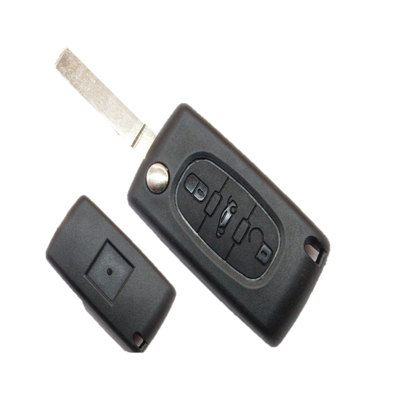 GUSCIO CHIAVE 3 TASTI: SENZA ALLOGGIO BATTERIA TASTO APERTURA TASTO CHIUSURA TASTO PORTELLONE LAMA SIP22 CITROEN C3 FCFN 200220