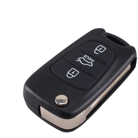 GUSCIO CHIAVE 3 TASTI: SCRITTA HOLD TASTO APERTURA TASTO CHIUSURA TASTO PORTELLONE LAMA TOY49 HYUNDAI i20 II COUPE GB 20142018 