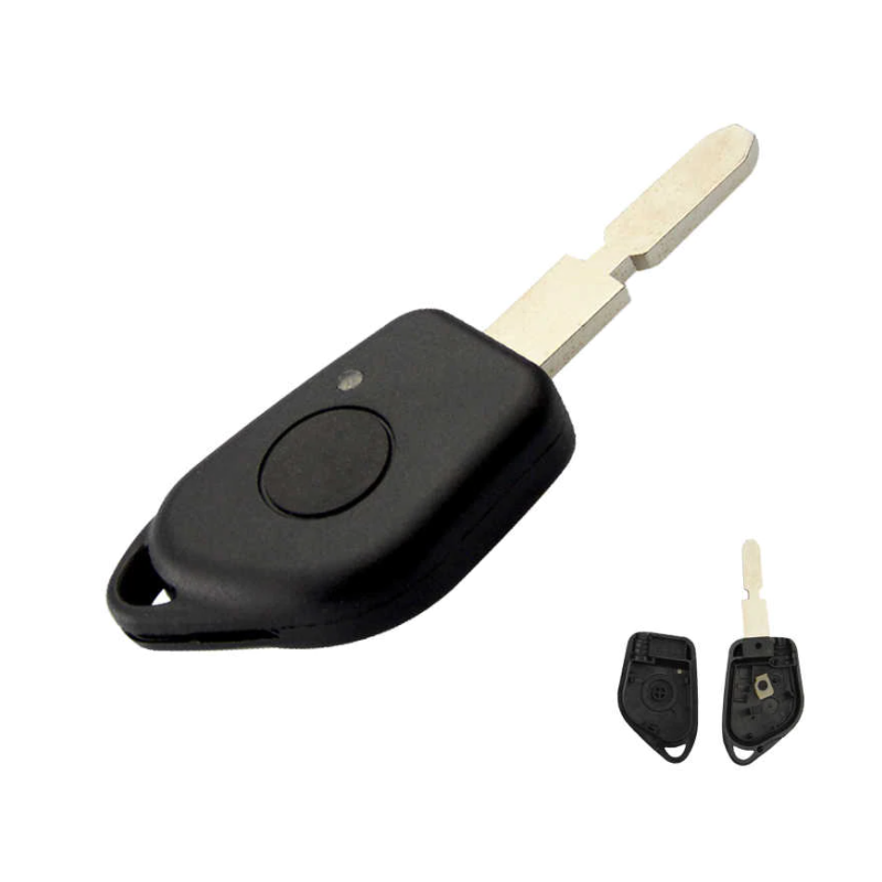 GUSCIO CHIAVE 1 TASTI: CALLOGGIO BATTERIA TASTO APERTURA TASTO CHIUSURA LAMA HU78 PEUGEOT 406 SDN 8C8E8F 19962005