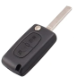 GUSCIO CHIAVE 2 TASTI: NO ALLOGGIO BATTERIA TASTO APERTURA TASTO CHIUSURA LAMA VA2 PEUGEOT 206 2A2C2D2E2K 19982009      , PEUGE