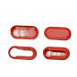 GUSCIO CHIAVE ROSSO 0 TASTI: FIAT 500 312 20072015      , FIAT 500 L 351352 20122017      , FIAT BRAVO 198 20072014      , FIAT