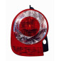 FANALE POSTERIORE DESTRO SENZA PORTALAMPADA BIANCOROSSO RENAULT MODUS FJP0 20052008