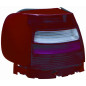 FANALE POSTERIORE SINISTRO SENZA PORTALAMPADA ROSSOBIANCO AUDI A4 8D2 19942000       VERS 19961999