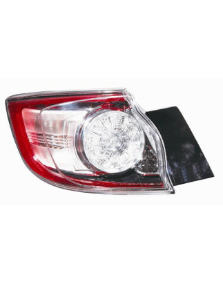 FANALE POSTERIORE SINISTRO SENZA PORTALAMPADA LED ESTERNO MAZDA 3 SDN-HB BLBK 20082013       VERS 5P