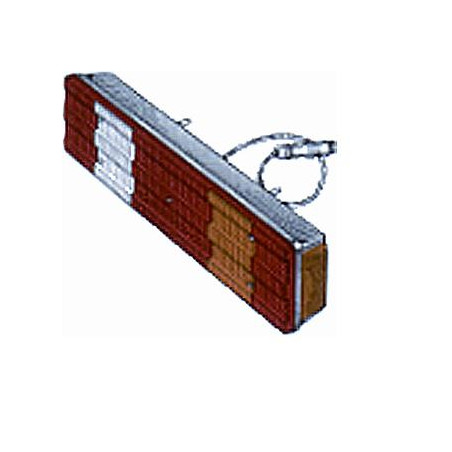 FANALE POSTERIORE SINISTRO CON PORTALAMPADA 7 FUNZIONI CON CATADIOTTRO CON LUCE TARGA MERCEDES-BENZ AUTOCARRO SK 19881996