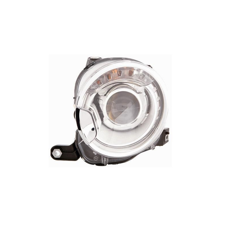 KIT PROIETTORI SUPERIORE DESIGN 2010 CON LENTICOLARE FIAT 500 312 20072015