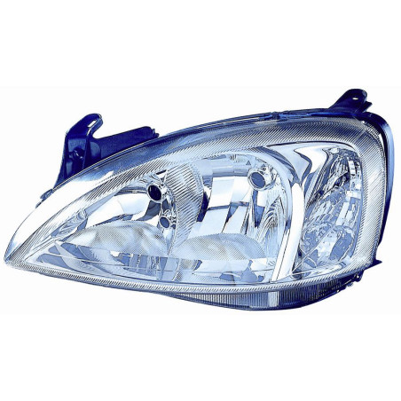 PROIETTORE DESTRO REGOLAZIONE ELETTRICA MODELLO VALEO T�V OPEL COMBO TF0TF1 20002012       VERS 20022004 , OPEL CORSA C X01 200